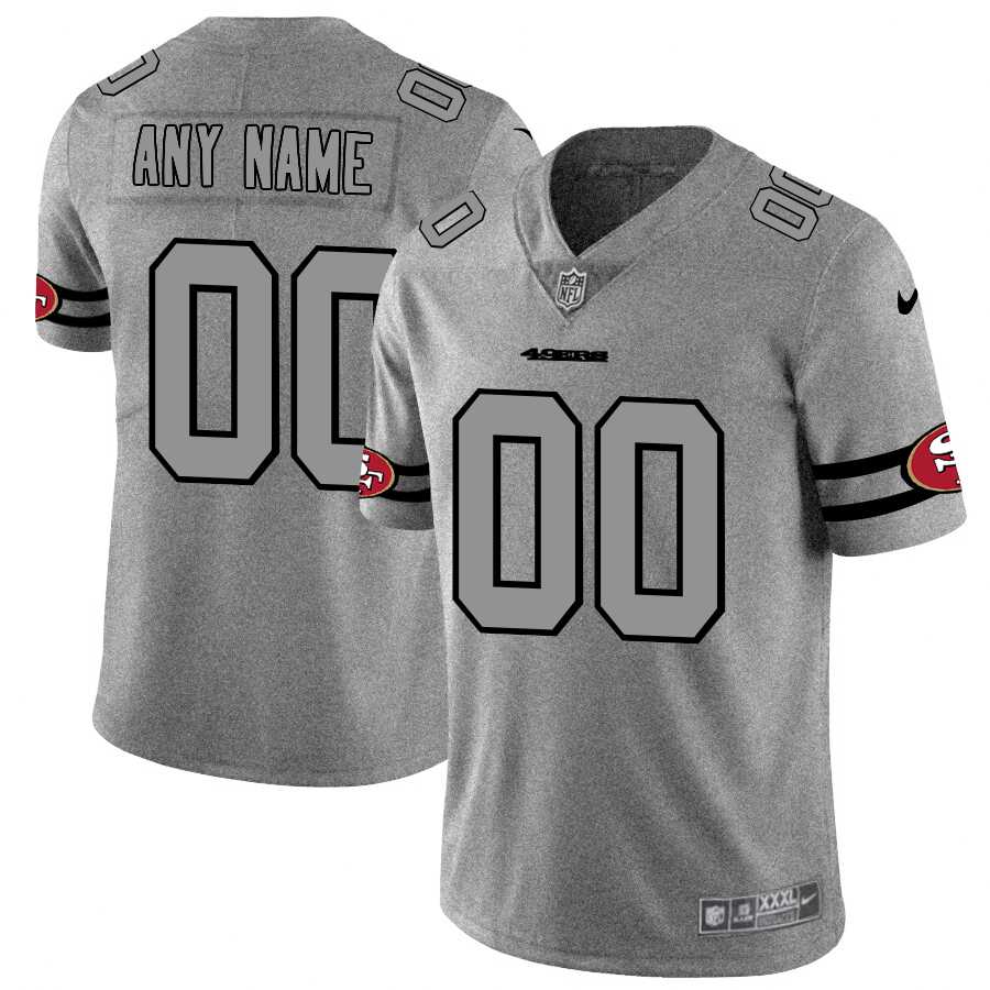 Nike 49ers Customized 2019 Gray Gridiron Gray Vapor Untouchable Limited Jersey,We sell and wholesale Nike 49ers Customized 2019 Gray Gridiron Gray Vapor Untouchable Limited Jersey on line form chian!